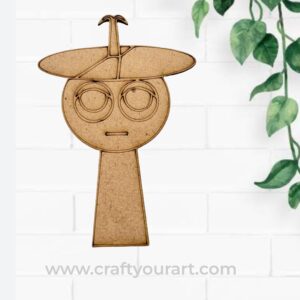 Sprunki Cartoon Pre Marked MDF Design 21