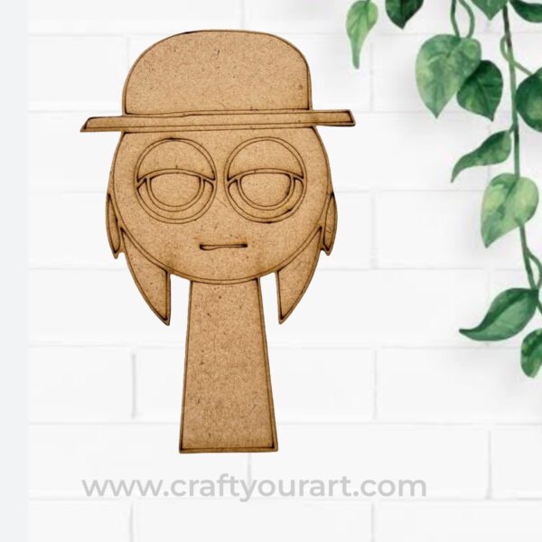 Sprunki Cartoon Pre Marked MDF Design 22