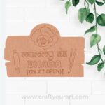 Mummy Da Dhaba Pre Marked Base MDF Design 1