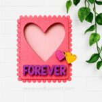 Forever Hearts Mini Photo Frame MDF Design 2