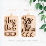 fathers Day Keychain Base Design 2