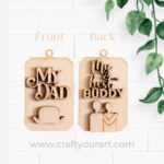 fathers Day Keychain Base Design 5