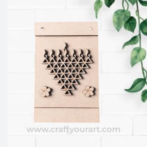 Saraswati Yantra Hanging MDF Design 1