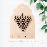 Saraswati Yantra Keyholder MDF Design 2