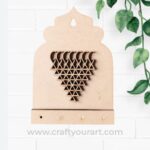 Saraswati Yantra Keyholder MDF Design 4