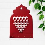 Saraswati Yantra Keyholder MDF Design 1