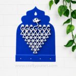 Saraswati Yantra Keyholder MDF Design 3