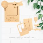 Vehicle Mini Photo Frame MDF Design 1