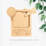 Vehicle Mini Photo Frame MDF Design 1