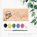 Kids DIY Kit Nameplate Design 4