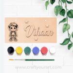 Kids DIY Kit Nameplate Design 5