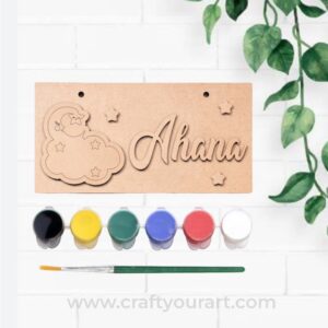 Kids DIY Kit Nameplate Design 7