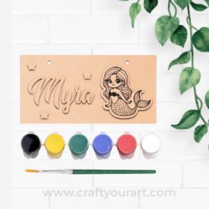 Kids DIY Kit Nameplate Design 13