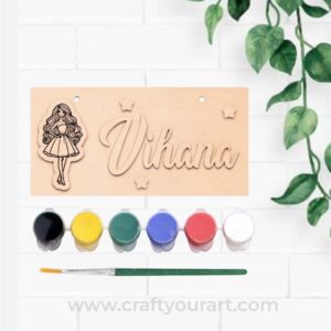 Kids DIY Kit Nameplate Design 14