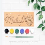 Kids DIY Kit Nameplate Design 15