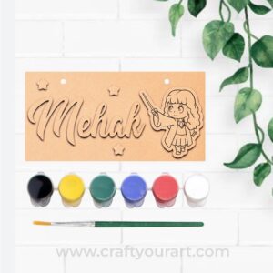 Kids DIY Kit Nameplate Design 15