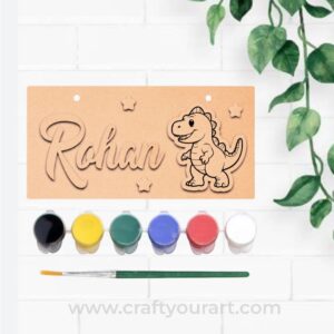 Kids DIY Kit Nameplate Design 16