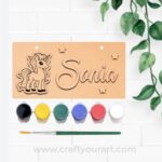 Kids DIY Kit Nameplate Design 17