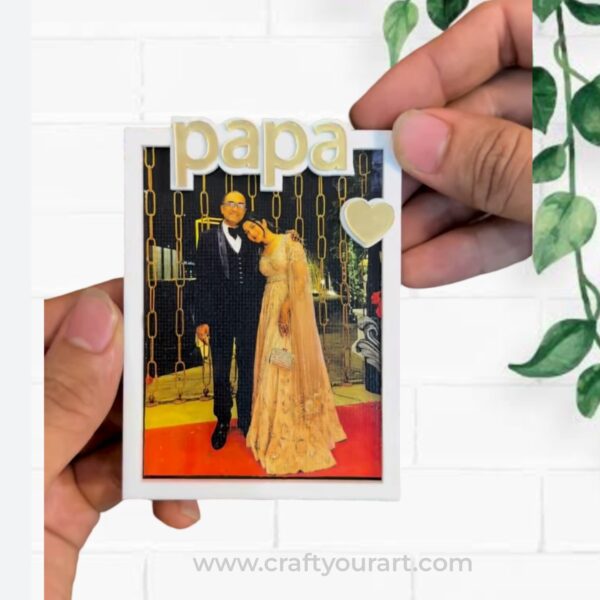 Papa Acrylic Frame Design 1