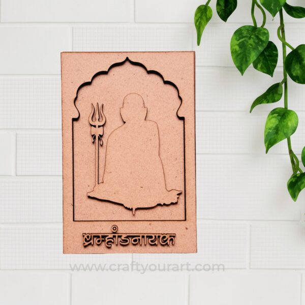 Shree Swami Samarth Jharokha MDF Design 1